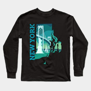 New York art Long Sleeve T-Shirt